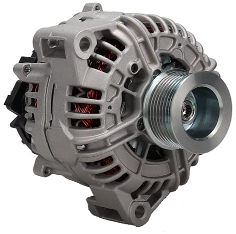 New Premium Alternator Compatible with John Deere Tractors Combines Cotton Harvesters Backhoes 12 Volt 200 Amp Replaces: 0-124-625-029 AL5058N AL5058X 0124625029 RE210793 RE555751 SE501834