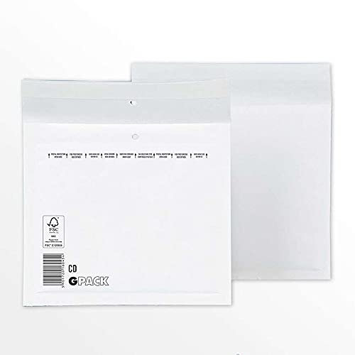 50 x CD [200 x 175 mm] Luftpolster Taschen Versandtaschen