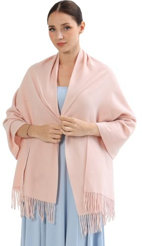 ACNCN Womens Cashmere Scarf Pashmina Shawl Wraps 300g Extra Large Cashmere Thick Scarves for Winter