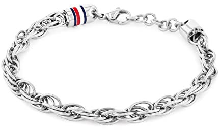 Tommy Hilfiger Schmuck Armband Kette aus Edelstahl für Männer und Frauen - 2790499