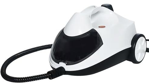 HEYKAR Piccolo Pulitore a Vapore con Set di Accessori, Potente Pulitore a Vapore Mop, Vaporizzatore Pressurizzato per La Pulizia, per La Pulizia dei Pavimenti, Rimozione della Carta da Parati