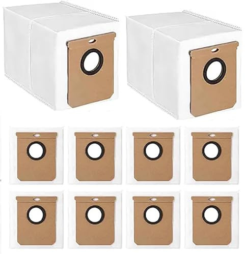 10 Pack Dust bag Compatible with Eufy L60 Dust Bags for Eufy Vacuum L60/L50 Hybrid/Self-Emptying Robots