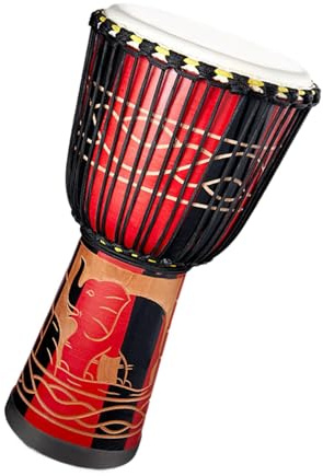 Bongo trummor, bongo-trummor vuxna, Afrika 8- handinspirerad flerfärgad trumma | Musikinstrument, konstmusikdekorationer för föreställningar