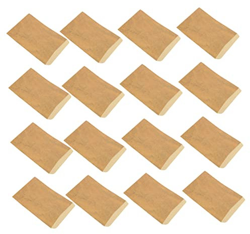 Gadpiparty 20stücke Kraftpapierbeutel Aus Hochwertigem Material Für Münzen Briefmarken Knöpfe Schmuck Und Andere Kleine Gegenstände Umschläge Mit Glatter Oberfläche Ohne Grate