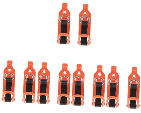 DIYEAH 5sets Heavy Duty Holder Clamps for Wall Mounting Metal Clamping Tools for Truck Roof Rack Cargo Rack Bumper Easy Installation Sturdy Support 2pcs*5