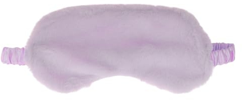 CAPASTEC Sömnmasker, mjuka plysch-sovmasker, resetupplur ögonbindel, ventilerande nattmasker, ljuslila