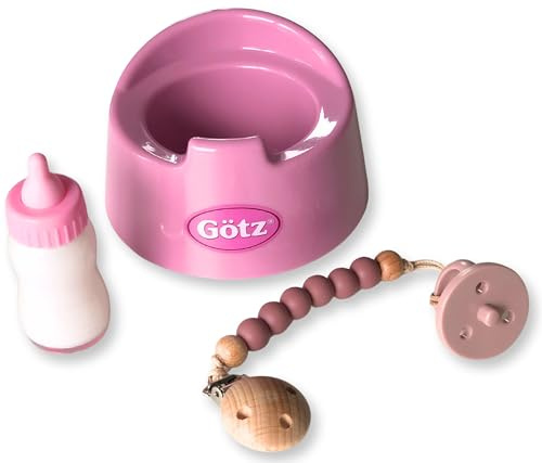 Götz 3403643 Basic Set Soft Mood per bambole neonati, taglia S 30-33 / L 48 cm, 4 pezzi