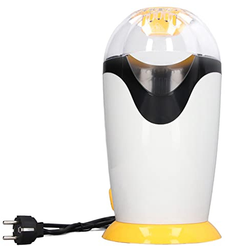 Kikumi 1200W Mini Máquina de Palomitas de Maíz Caliente 2.5L Gran Capacidad Popper de Soplado Caliente para Fiestas Navideñas