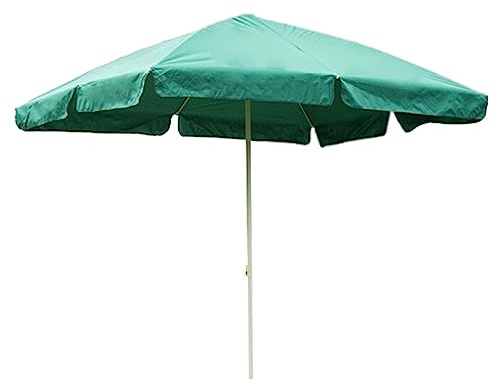 Parasol de terrasse rectangulaire, parasol de jardin, parasol de plage, parasol de plage, parasol de table avec base croisée, parasol de table au design élégant vert, parfait pour le jardin et la
