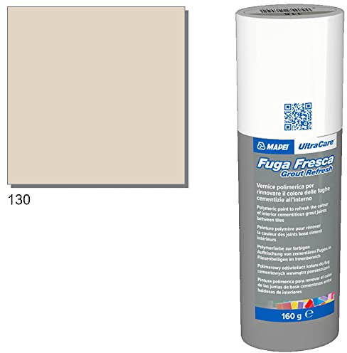 Mapei Ultracare FUGA FRESCA 130 JASMINE vernice polimerica per rinnovare il colore delle fughe cementizie Flacone 160gr.