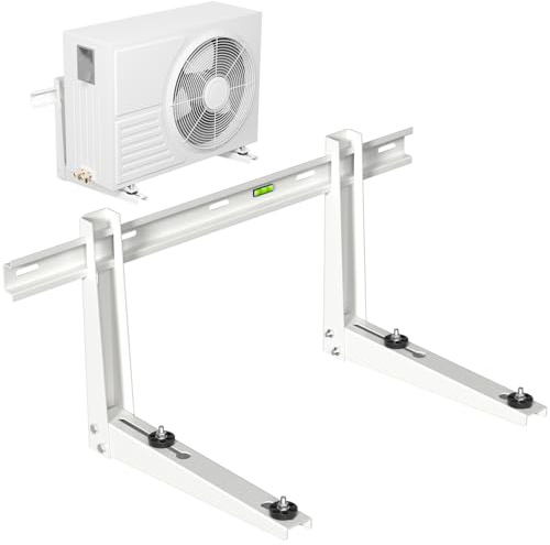 Mini-Split-Wandhalterung für 7000–18000BTU kanallose Klimaanlage, Outdoor-Universal-Wärmepumpensystem, unterstützt bis zu 150 kg