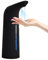 Dispensador de Jabón Automático, 400ml Dispensador de Jabón Líquido con Sensor, Bateria No Incluido, Impermeable IPX6, Dispensador de Desinfectante sin Contacto para Baño Cocina (Negro)