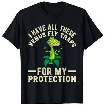 Venus Fly Trap Plant Owner Plants Live Seeds Venus Fly Trap T-Shirt