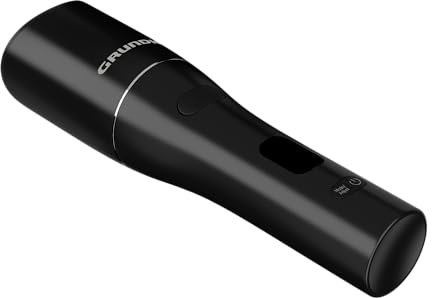 Grundig EasyCurl, ferro arricciacapelli automatico, HS 5230 L, riccioli grandi e piccoli, capelli lunghi e corti, senza fili, funzionamento a batteria, 3 livelli di temperatura, rivestimento in