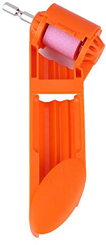 Risegun Portable Sharpener Grinding Portable Drill Bit Sharpener Corundum Grinding Wheel Wood Process Tool