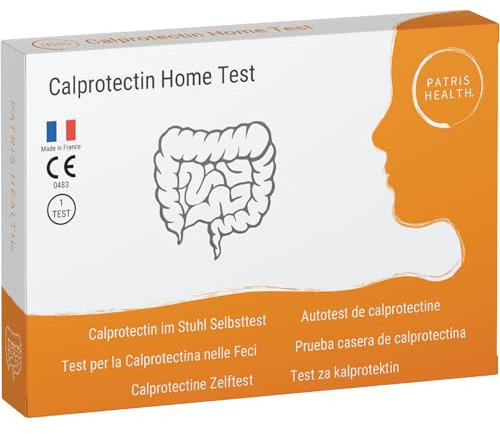 Patris Health® Calprotectina nelle feci autotest, infiammazione intestinale, malattie intestinali, morbo di Crohn, colite ulcerosa, test rapido certificato