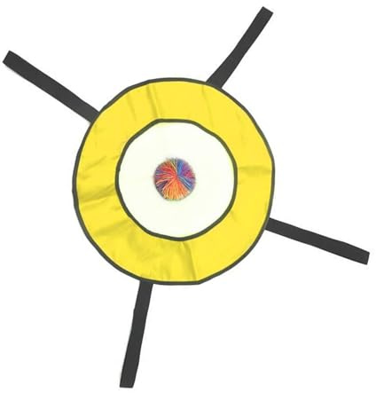 Qsvbeeqj Tailgating Roundnet Game Jouet de plage pour le sport en plein air Disque rebondissant Attraper et lancer Enfants Coordination des yeux