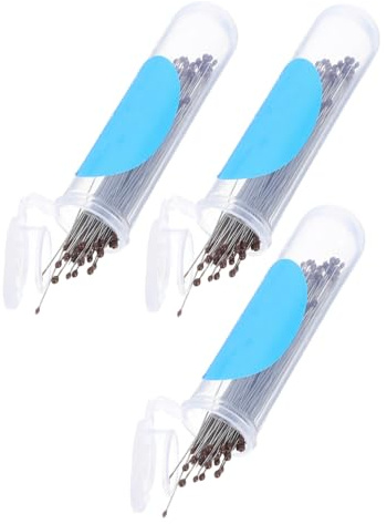Warmhm Lot De 300 Aiguilles Pour Présentation De Fournitures D'Entomologie Outils D'Épinglage De Épingles À Insectes En Acier Inoxydable Kit