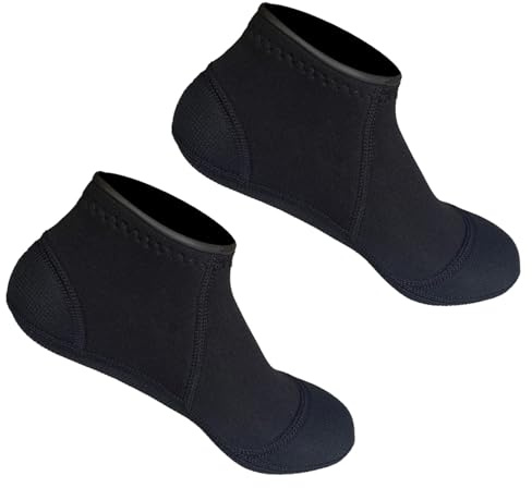 PEPWE Calzini da 3 mm in neoprene per immersioni, caldi, per sport acquatici, snorkeling, surf e attività all'aperto