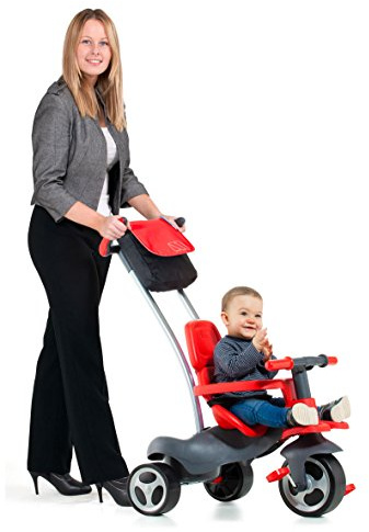 M MOLTO Kinderdreirad Urban Trike Soft Control, Rot