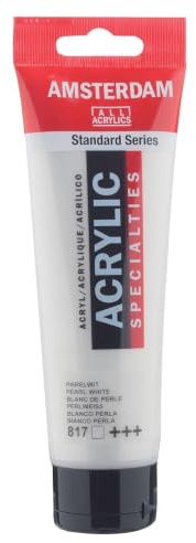 Amsterdam Standard Serie Acryl Tube 120 ml Perlweiß 817 (17098172)