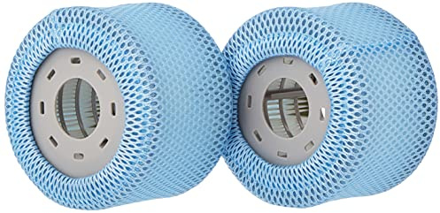 2 x Mspa Original Replacement Filter Cartridges Hot Tubs Accessories 90 Pleats Fit All Mspa Models, White