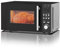 Techomey 20L Combination Microwave Oven and Grill, Convection Microwave 2200W, Countertop Microwave 800W with Turnable Tray, Digital Microwave with Grill 1200W, 9 Auto Menus, 11 Power Levels