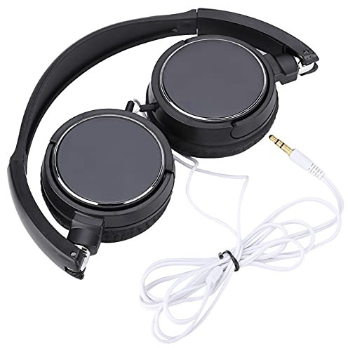 Casque Filaire Compact Pliable Casque de Musique HiFi Stéréo Portable Audio et Vidéo