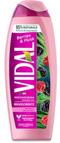 Gel y jabón de la marca Vidal ideal para Unisex adulto