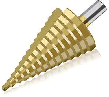 4–42 mm HSS für beschichteten Stufenbohrer, Bohrer, Elektrowerkzeug für Metall, Schnellarbeitsstahl, Holzlochschneider, Kegelwerkzeuge