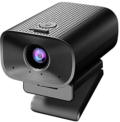 Myazs Webcam USB 1080P Con Microfono Altoparlante Per Videoconferenza Streaming Digitale Autofocus Riduzione del Rumore Videocamera Webcam USB Con Microfono Altoparlante Per Videoconferenza Live