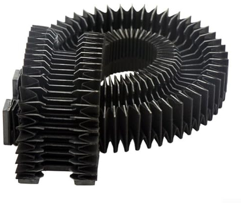 Panno protettivo antipolvere per macchine utensili CNC, copertura a soffietto guida lineare HGR30 (700 mm)