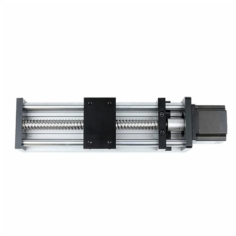 LYMFE Vite a ricircolo di Sfere con Dado Modulo di Movimento Guida lineare CNC 50mm-700mm 1610 Vite a Sfere Corsa effettiva rotaia(50mm)