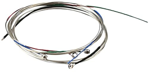 BESTonZON Metallene Bratschensaite Standardspannung Leicht zu Ersetzen für Bratsche 4 Stück-satz in Silber