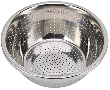 Baxnore Passoire en acier inoxydable, panier de lavage de légumes antirouille, panier de lavage de fruits, passoire polyvalente en acier inoxydable pour la cuisine et la maison (26cm)