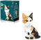GaoDeBuChou Calico Cat Micro Building Block Set Age 14+,Animals Toys Gifts for Boys Girls Age 10 11 12 13 14+ Teens Adults,Not Compatible with Major Brands(1300PCS)