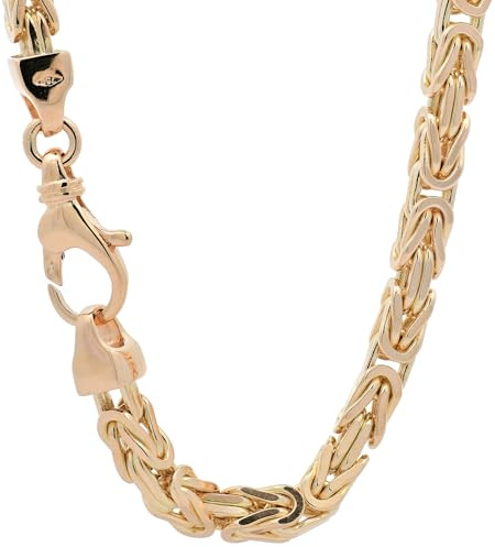 Goldkette Königskette Breite 4,0mm - 750-18 Karat Gold