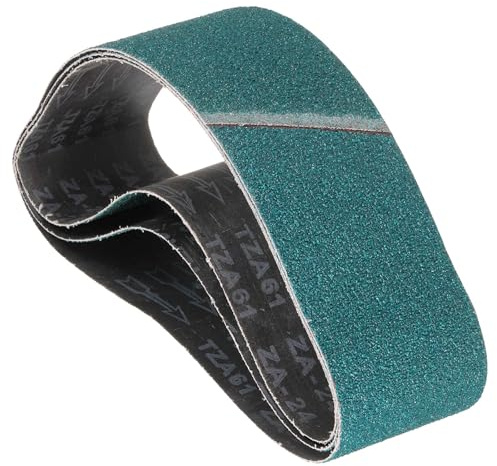 Kozelo 3 Pcs Sanding Belts 4 x 36 Inch 24 Grit Zirconia