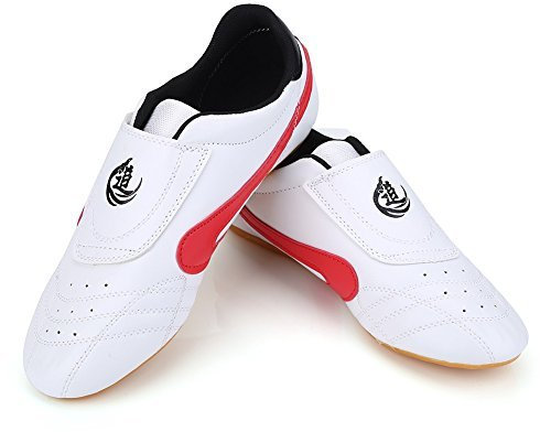 VGEBY Taekwondo Sportschuhe Taichi Kong Fu Schuhe Boxen Karate Traningaschuhe für Männer Frauen (Abmessung : 33)