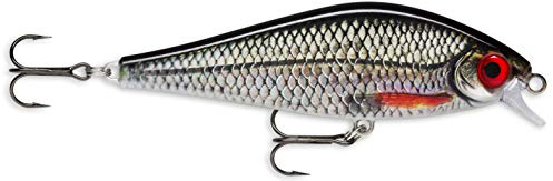 Rapala - Super Shadow Rap Angelköder - Angelzubehör mit Integrierter Tauchschaufel - Süßwasser Spinnköder - Hergestellt in Estland