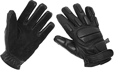 MFH Schnitthemmende Lederhandschuhe Protect