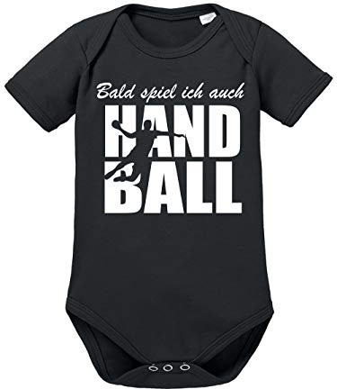 clothinx Baby Body Bio Bald Spiele Ich Auch Handball