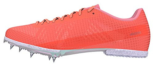 Adidas Unisex-Erwachsene Adizero Md Leichtathletik-Schuh, Signal Coral Silver Met FTWR White