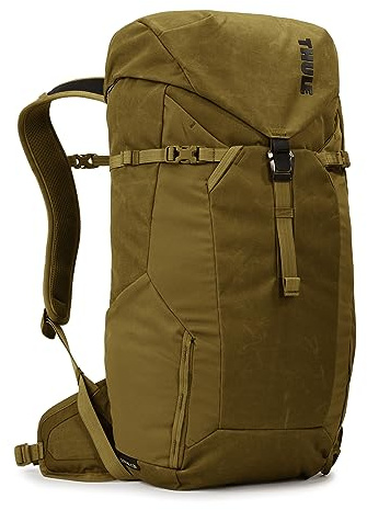 Thule AllTrail X Hiking Backpack - Trekking Pole Attachment Loop - Breathable Back Panel - Hydration Compatible Water Bottle Pockets - Small Item & Nutrition Storage - External Daisy Chain