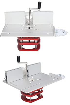 Sollevatore per Fresatrice, Base di Sollevamento per Fresatrice con Piastra Superiore per Macchine per la Lavorazione del Legno, Design Universale, Portata di Sollevamento di 51