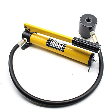 Hydraulic Knockout Kit, 15T 16-101mm Locheisen Hydraulik Werkzeuge Hydraulic Sheet Metal Hole Punch Puncher mit Verschiedenen Stanzformen Geliefert