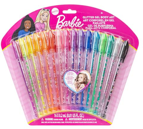 Barbie Glitter Body Art Set 16-pack Flickor 3+