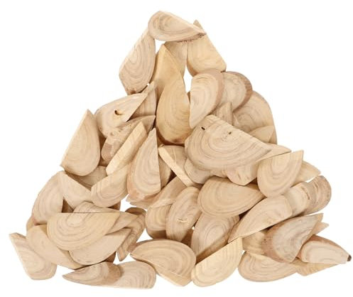 CORHAD 70 Stück Holzscheiben – Natürliche Bastelstücke Für Projekte