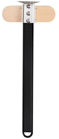 SMELEYOU Brosse en Laiton de Four Pizza Nettoyer de Nettoyage du Four Scraper Maison Remover Cleaner 40cm BBQ Bross