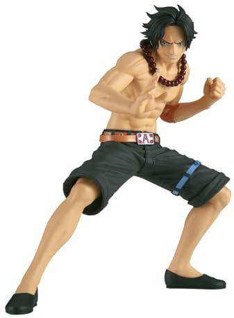 Banpresto Action Portgas D. Ace One Piece - Battle Record Collection 13 cm - BP28931P Multicolore - Figura da collezione - Ideale per i fan degli Anime